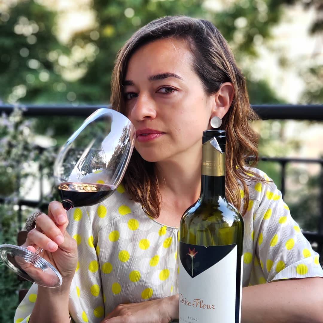 Gabriela Malagraba wine taster